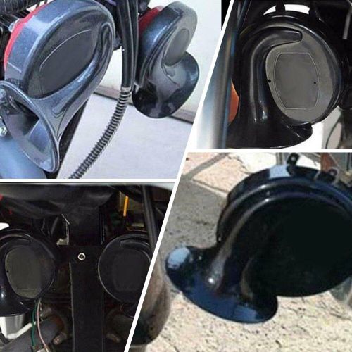 2set 12v 310db supe loud train horn waterproof for motorcycle truck car suv boat