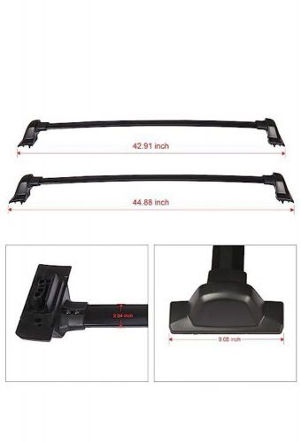 Ineedup roof rack cross bars for 2007-2011 honda cr-v, oe style, 2-pack