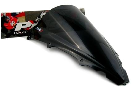 Puig racing windscreen dark smoke for yamaha yzf-r1 yzfr1 2002-2003