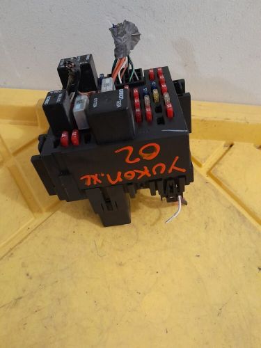 2002 gmc yukon fuse box #15770992-01