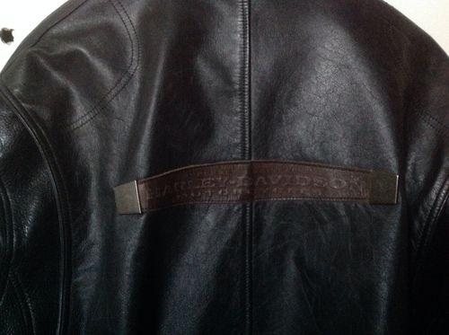 Harley davidson rare distressed leather jacket men's 2xl