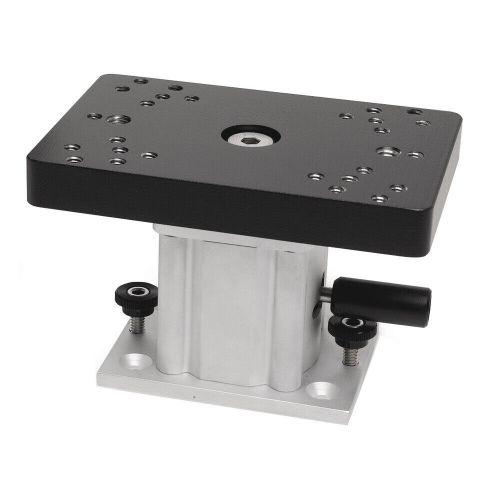 ​cannon aluminum swivel base downrigger pedestal - 360° rotation, 16 lock points