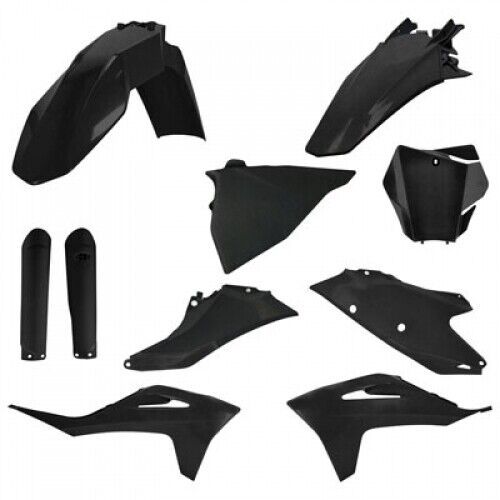 Acerbis full plastic kit black metallic 2872797440