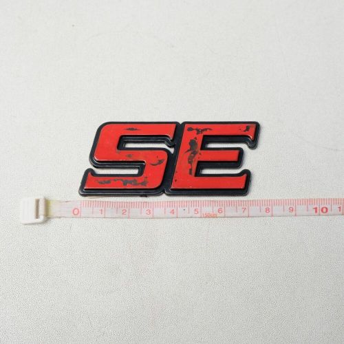 Fits for car back relief emblem classic old car accessories se red