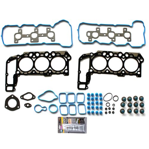 Head gasket set fits 05-12 dodge jeep mitsubishi ram 3.7l v6 sohc 12v vin k