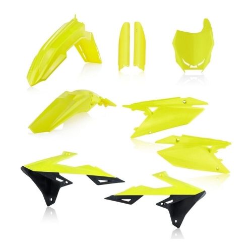 Acerbis full plastic kit kit suzuki rmz 450 2018 neon yellow plastic set-