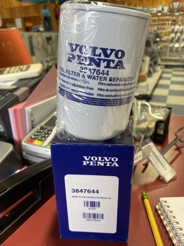 Genuine oem volvo penta 3847644 high-capacity spin-on gasoline fuel filter