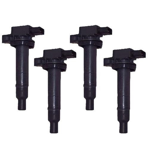 Ignition coil - set of 4 - toyota scion 1.5l - 1nzfe 1nzfxe - 90919-02240 - new