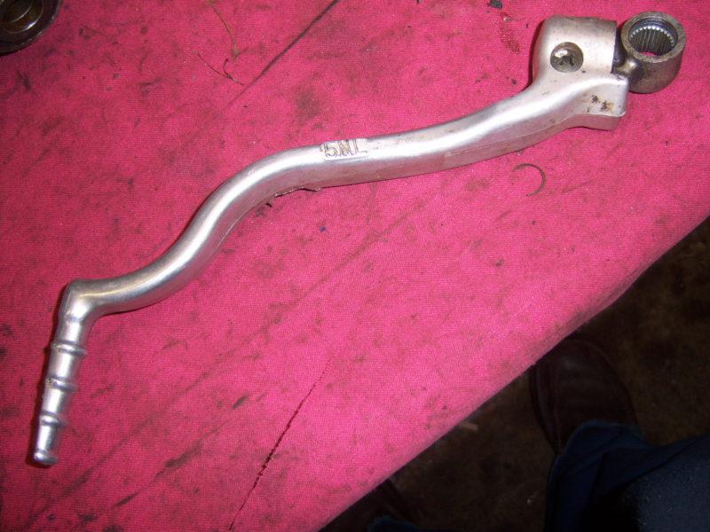 03 yz 250f kickstarter kick starter lever 04 05  2003 yz250f 250 wr wr250r wr250