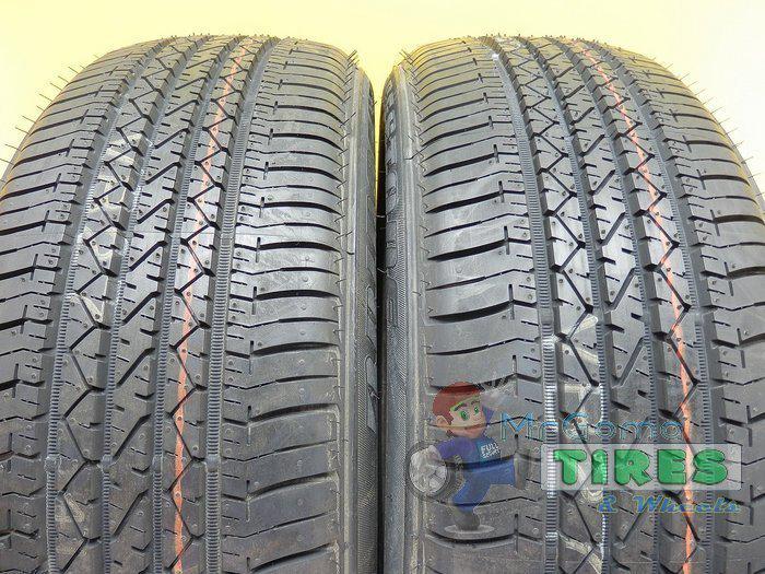 2 new tires 225/55/17 bridgestone potenza re92a m+s *free m&b* 2255517 22555r17