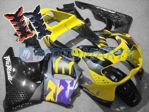 Free tank pad x2! aftermarket fairing kit for honda cbr900rr cbr893 1996 1997 ab