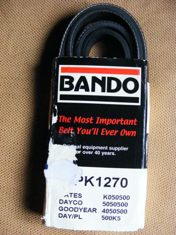 Bando 5pk1270 serpentine high performance belt gates 