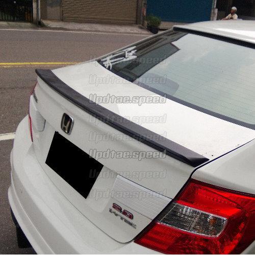 Unpainted honda civic 9 sedan rear wing oe type trunk+rs roof spoiler 12-13 new◢