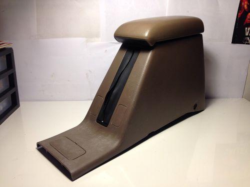 92-95 honda civic eg armrest e-brake console oem brown tan ferio sir eg6 eg9 ej1