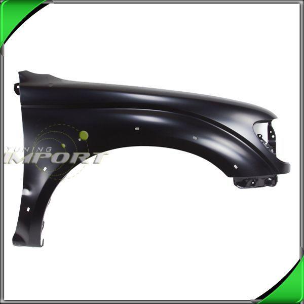 2001-2004 toyota tacoma steel primered blk passenger right side fender assembly