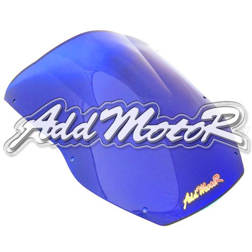 Motorcycle windscreen windshield fit zx-12r zx12r 00-01 blue ws4018