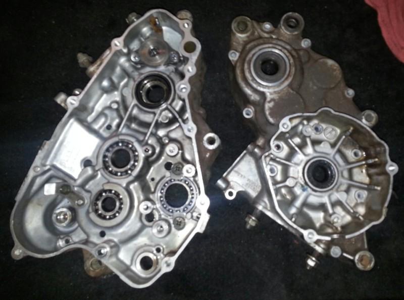 1990 suzuki rm80 crankcases  engine cases