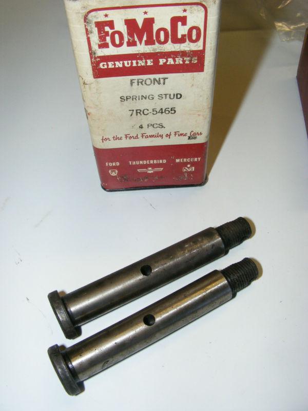 1948 49 50 51 52 ford truck front upper shackle pins pair nos new 7rc-5465