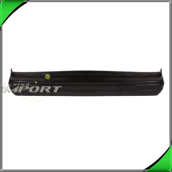 82 -83 nissan sentra 2/4dr rear bumper cover raw matte black plastic non-primed