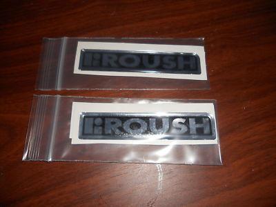 Roush ford mustang fender trunk hood emblems - pr typea