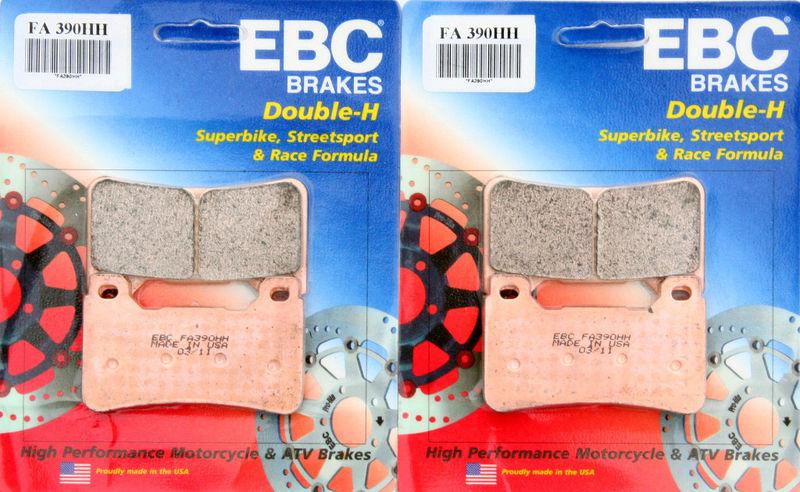 Ebc front & rear brake pads cbr1000rr 1000rr 04 05 fa390hh fa174hh