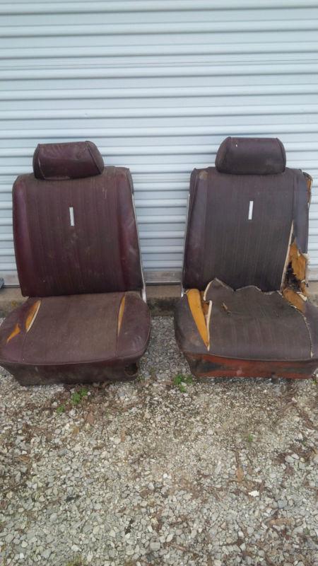 1969 torino, fairlane, cyclone, montego bucket seats cobra 428cj 390gt 68