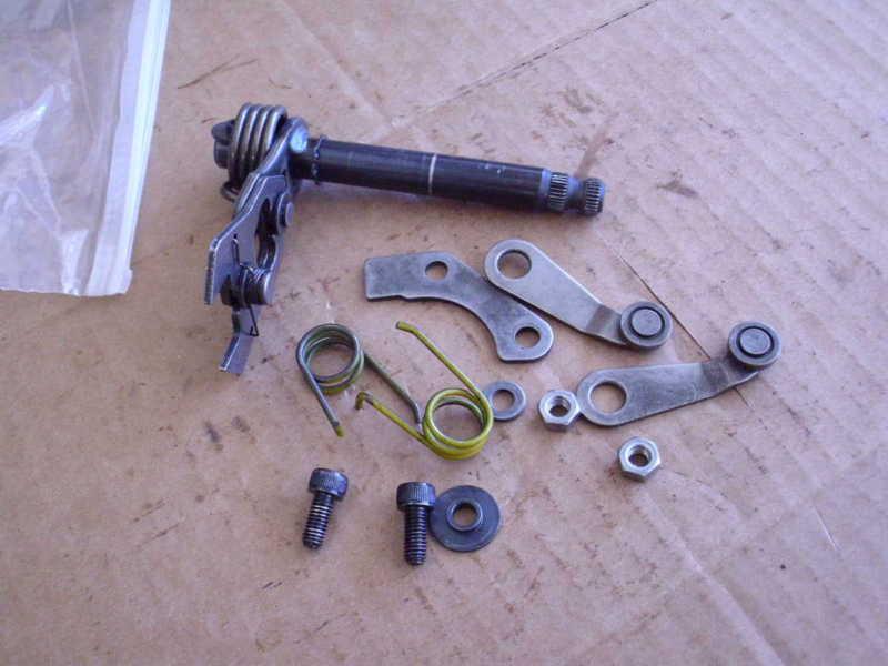 Kawasaki  zx-750 1987, gear change mechanism and extra small parts