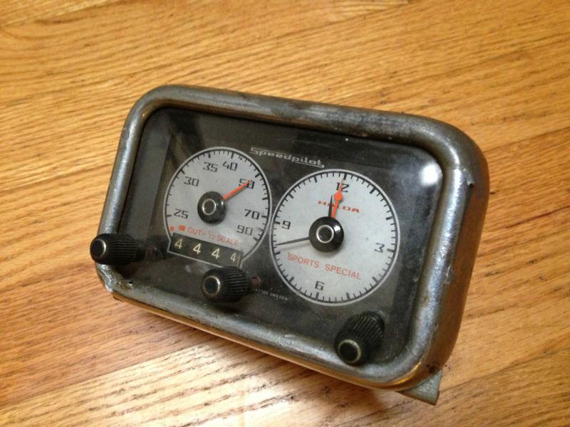 Vintage halda speedpilot rally instrument