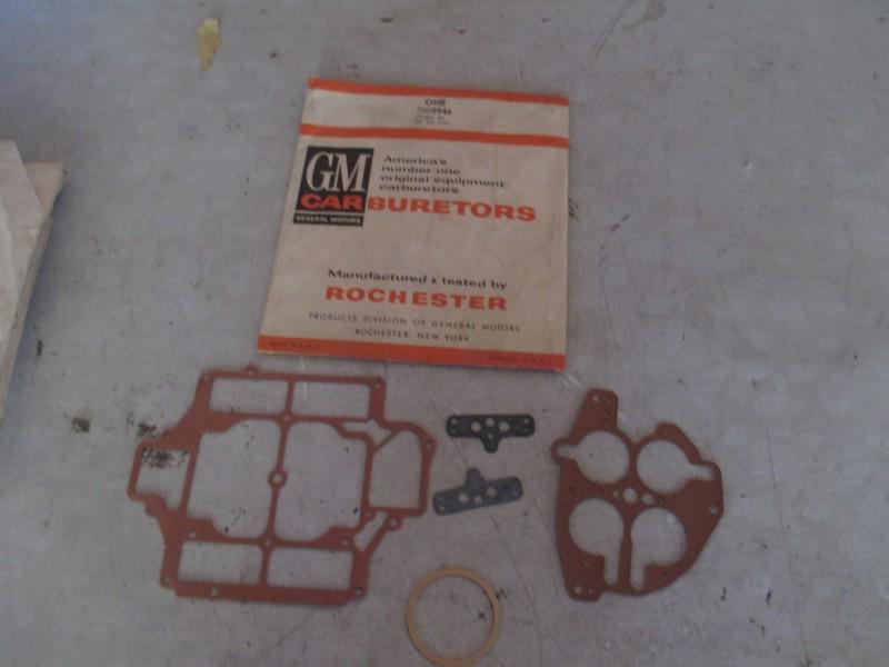 1956 oldsmobile 4bc carb gasket repair parts rochester 7009946 nos new parts  