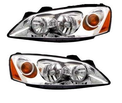 05-10 pontiac g6 headlights driver & passenger pair set