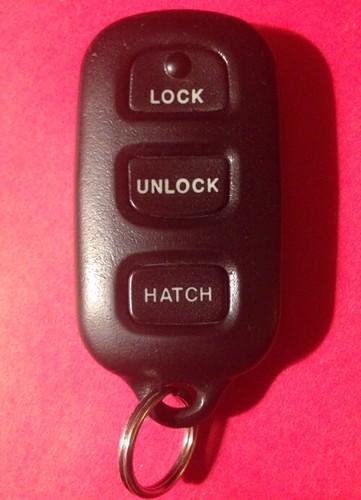 Oem toyota camry solara sequoia matrix vibe keyless entry remote fob gq43vt14t