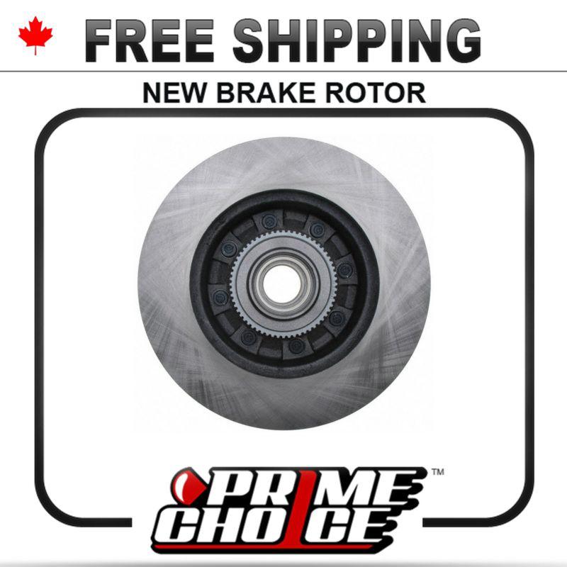 1 premium new disc brake rotor for front fits left driver / right passenger side