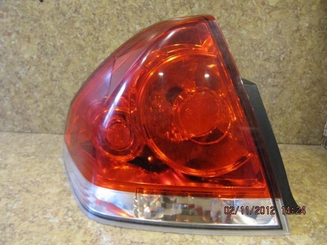 Chevy impala tail light driver side lh