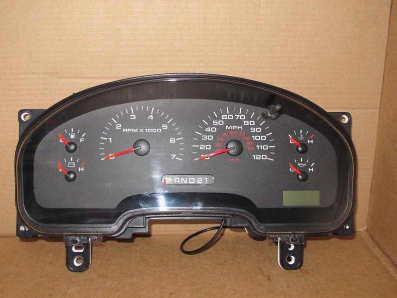 2004 04 2005 05 ford f150 truck xl xlt speedometer cluster 64k