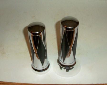 Harley diamond hand grips