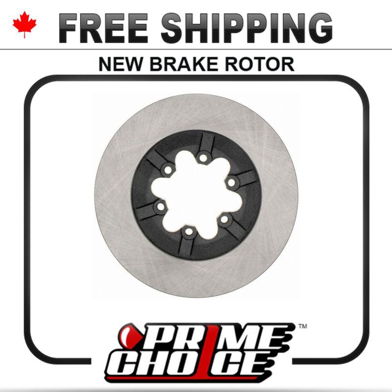 1 premium new disc brake rotor for front fits left driver / right passenger side