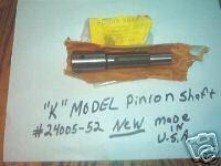 Harley "k" model pinion shaft new made in usa (184)