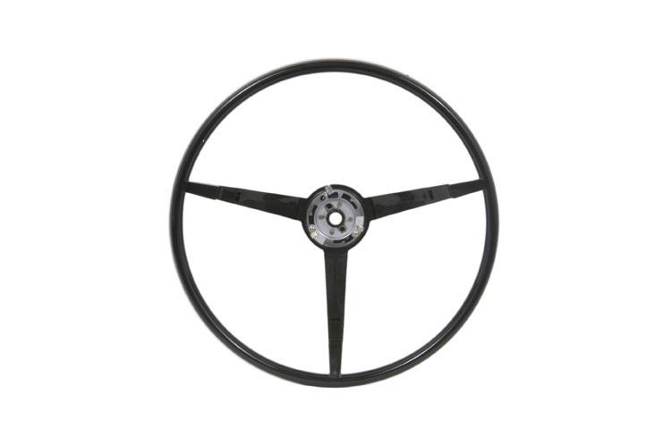 1967 ford mustang steering wheel - brand new reproduction black
