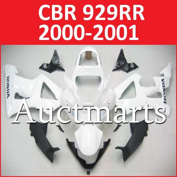 Fit honda 00 01 cbr929rr cbr 929 rr 2000 2001 fairing kit abs plastic i19 a11