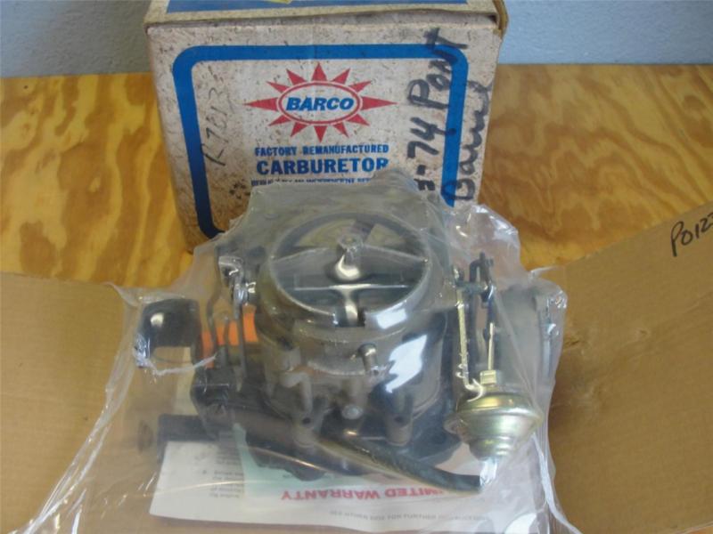 Ros 1973 1974 pontiac firebird lemans 350, 400 rochester carburetor 7043062