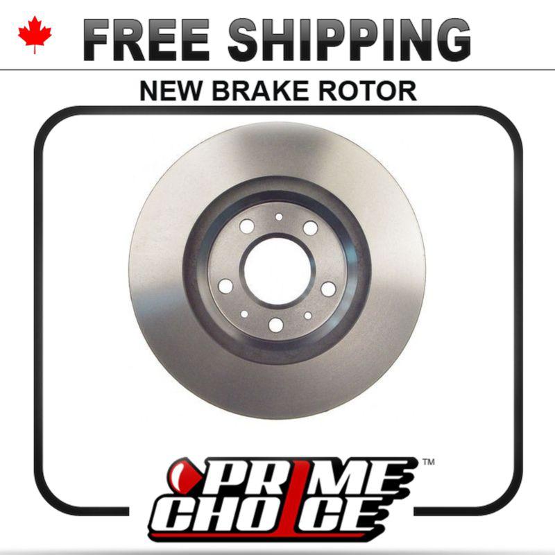 1 premium new disc brake rotor for front fits left driver / right passenger side