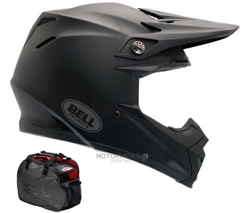 Mx helmet bell moto-9 matte black off road helmet xlarge atv dirt bike motocross