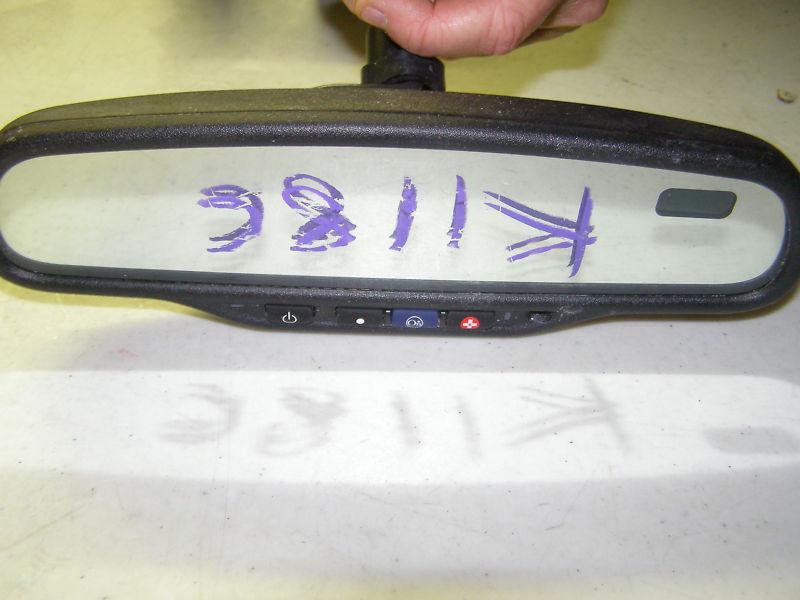 2003 cadillac deville auto dim dimming rear view mirror  onstar