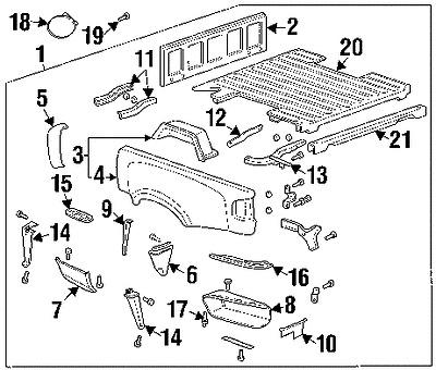 Gmc 15989560 genuine oem factory original support