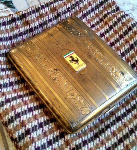 Ferrari cigarette case vintage