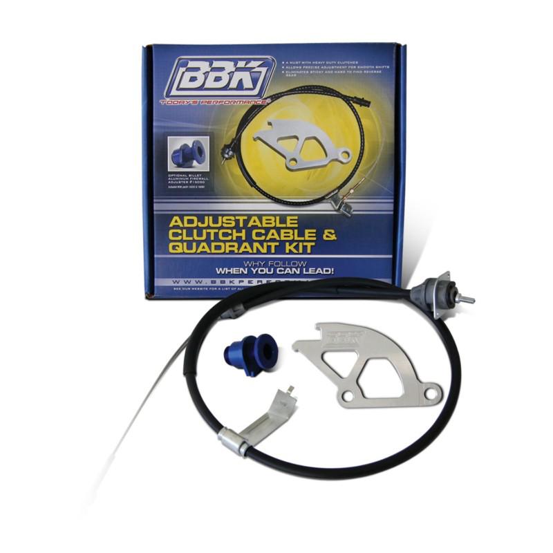 Bbk performance 15055 clutch quadrant and cable kit 84-95 mustang