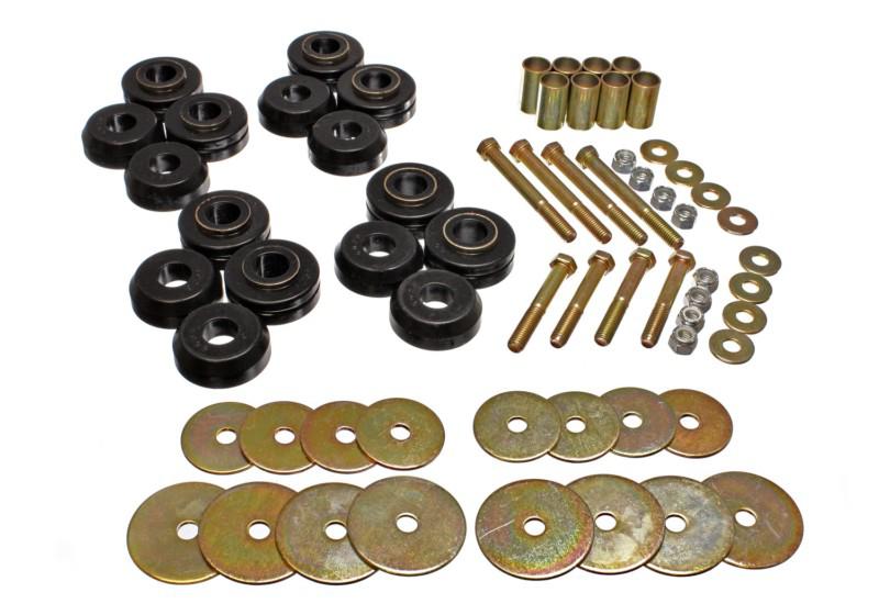 Energy suspension 4.4110g body cab mount set 66-77 bronco