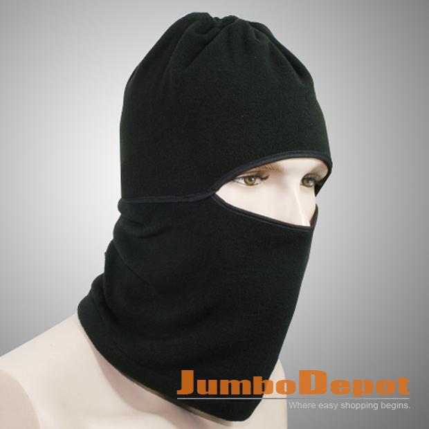 1x black color full face neoprene motorcycle snowboard neck warm soft sport mask