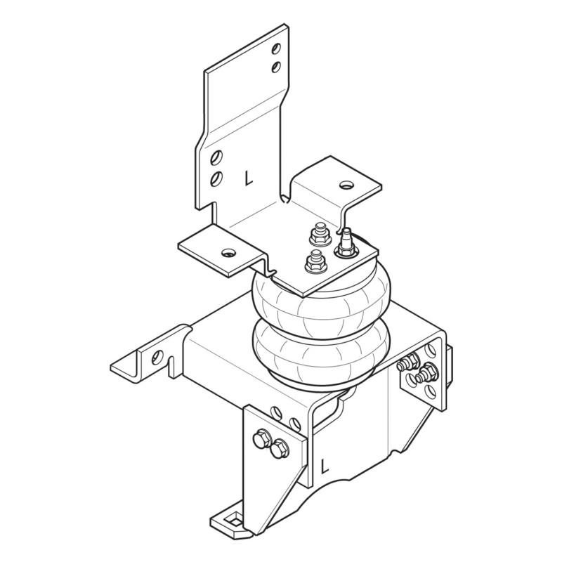 Firestone ride-rite 2220 ride-rite; air helper spring kit