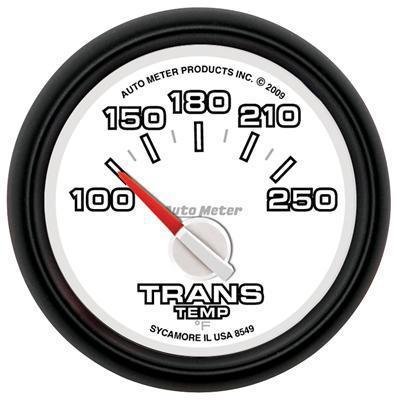 Autometer factory match electrical transmission temperature gauge 2 1/16" dia